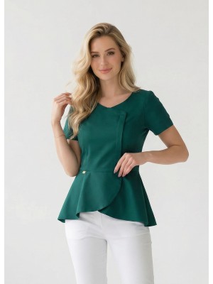 Fartuszek z baskinką nr 44 but.zieleń