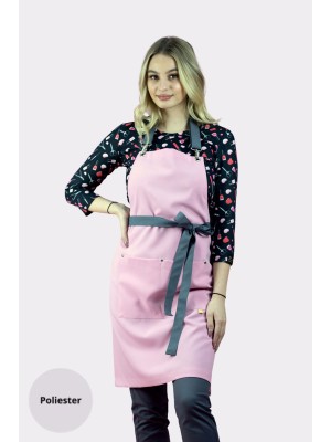 Fartuszek nr 99 puder + szary
