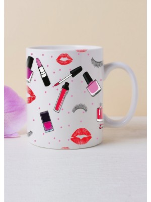 K5 Kubek Make Up Biały 