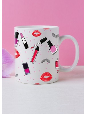 K5 Kubek Make Up Biały 