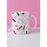 K6 Kubek Nails Print Biały