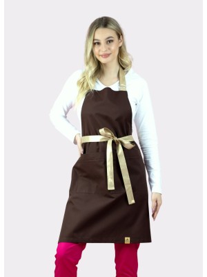 Fartuszek przedni nr 45 brąz + złoto EA