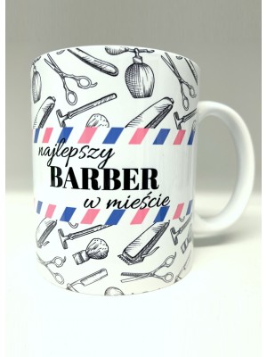 K8 Kubek dla Fryzjera - naj Barber w mieście