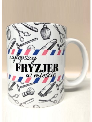 K9 Kubek dla Fryzjera - naj fryzjer w mieście