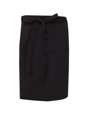Zapaska czarna 60 cm 2 kieszenie