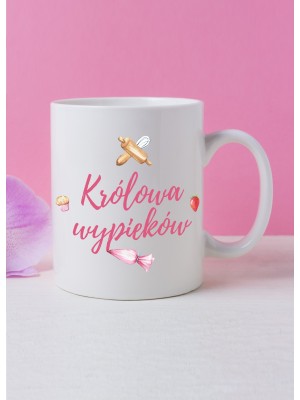 K27 Kubek Królowa wypieków róż