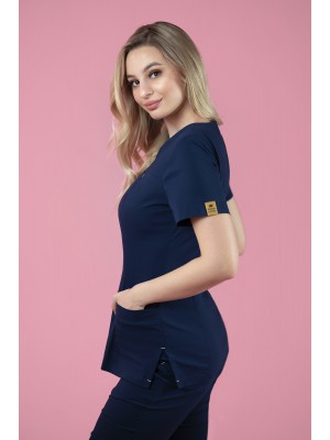 Bluza medyczna scrubs 101 granatowa