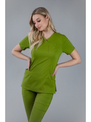 Bluza medyczna scrubs 101 zielona