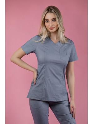 Bluza medyczna scrubs 101 jasny jeans 34/40/42