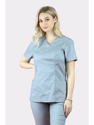 Bluza medyczna scrubs 104H szara