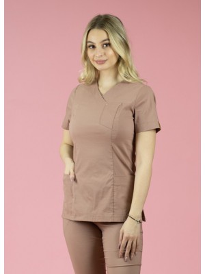 Bluza medyczna scrubs 101 latte