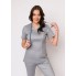 Bluza scrubs nr 86-H szara roz. 34, 36, 40,46