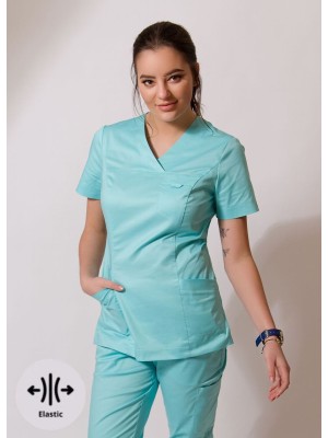 Bluza scrubs nr 86-H seledyn