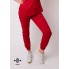 Spodnie scrubs nr 86-H czerwień