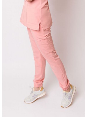 Spodnie scrubs nr 88-O puder
