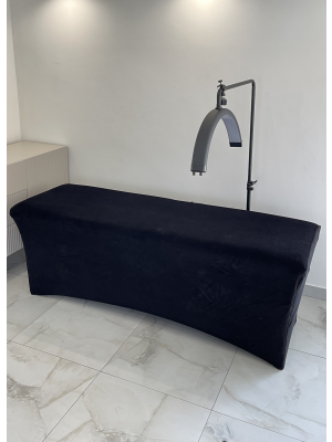 Pokrowiec na łóżko kosmetyczne z wycięciem na nogi 185x60 cm 