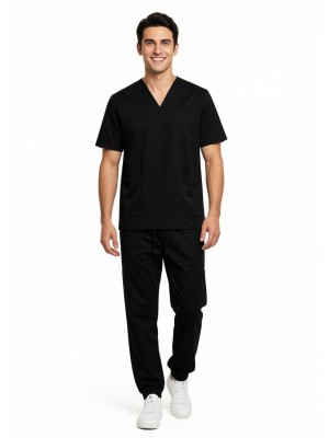 Scrubs męski czarny