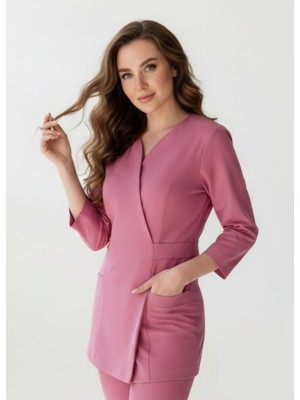 Tunika wiązana nr 189 brudny róż