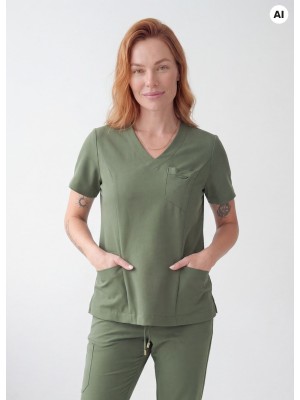 Bluza scrubs nr 188 khaki