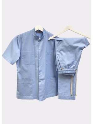 Komplet medyczny męski j.niebieski roz.48