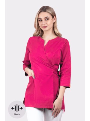 Fartuszek kosmetyczny nr 69-EL fuksja