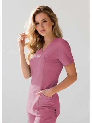 Bluza scrubs nr 188 brudny róż