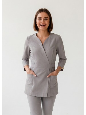 Tunika wiązana nr 189 szary