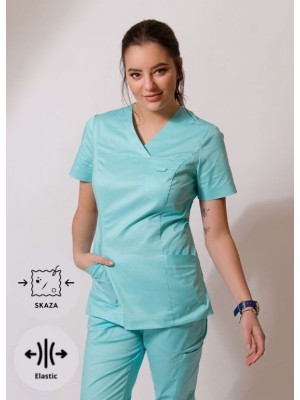 Bluza scrubs nr 86-H seledyn SKAZA 