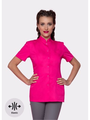 Fartuszek kosmetyczny nr 9-EL fuksja SKAZA