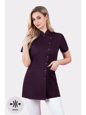 Fartuszek kosmetyczny nr 50-EL oberżyna SKAZA