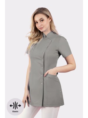 Fartuszek kosmetyczny nr 50-EL szary