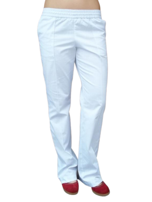 Fason 18 spodnie białe roz 44