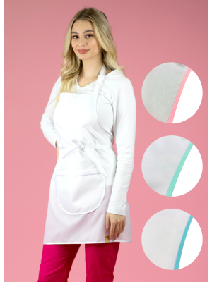 Fartuszek nr 32 biel + kolor SKAZA