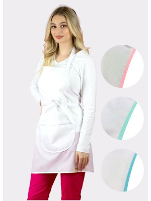 Fartuszek nr 32 biel + kolor SKAZA