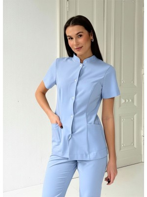 Fartuszek nr 190 baby blue SKAZA