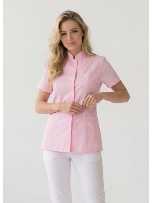 Fartuszek kosmetyczny nr 9-EL pudrowy róż