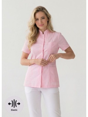 Fartuszek kosmetyczny nr 9-EL pudrowy róż