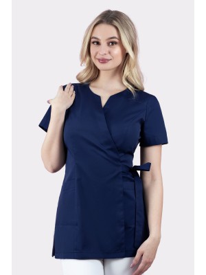 Fartuszek kosmetyczny nr 67 granat SKAZA