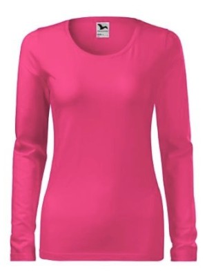 139 Koszulka Slim Malinowa