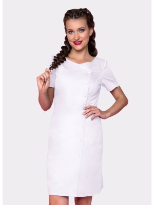 Sukienka nr 41 biel 90cm cyrkonie