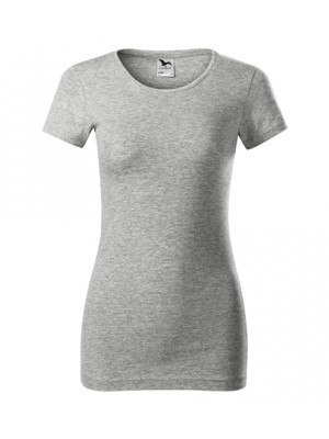 141 Koszulka Slim Szary Melanż