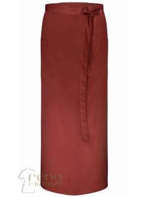 Zapaska bordo 90x90 2 kieszenie 