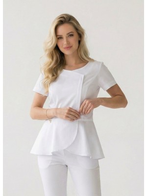 Fartuszek z baskinką nr 44 biel