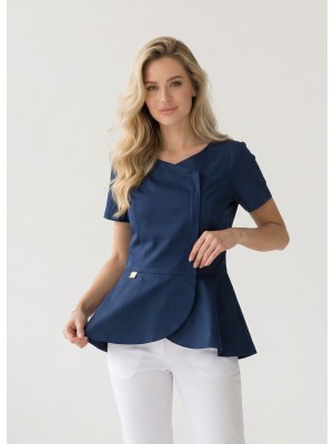 Fartuszek z baskinką nr 44 granat